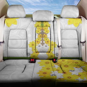 Enkutatash Ethiopia New Year Back Car Seat Cover Tilet Pattern With Adey Abeba Flowers