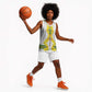 Enkutatash Ethiopia New Year Basketball Jersey Tilet Pattern With Adey Abeba Flowers LT05