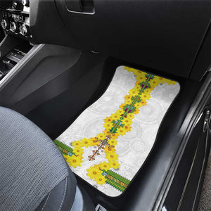 Enkutatash Ethiopia New Year Car Mats Tilet Pattern With Adey Abeba Flowers