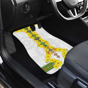 Enkutatash Ethiopia New Year Car Mats Tilet Pattern With Adey Abeba Flowers