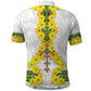 Enkutatash Ethiopia New Year Polo Shirt Tilet Pattern With Adey Abeba Flowers