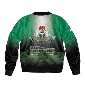 Nigeria Independence Day Bomber Jacket Proud To Be Nigerian