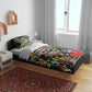 Raised On Hip Hop Bedding Set Graffiti Art Style - African Pride