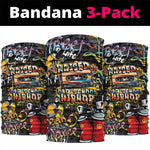 Raised On Hip Hop Neck Gaiter Graffiti Art Style LT05