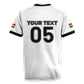 Custom Ghana Football 2026 Rugby Jersey Black Stars Never Fall White Version