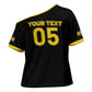 Custom Ghana Football 2026 Cross Shoulder Shirt Black Stars Never Fall Black Version