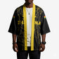 Custom Ghana Football 2026 Kimono Black Stars Never Fall Black Version