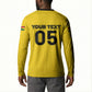 Custom Ghana Football 2026 Button Sweatshirt Black Stars Never Fall Yellow Version
