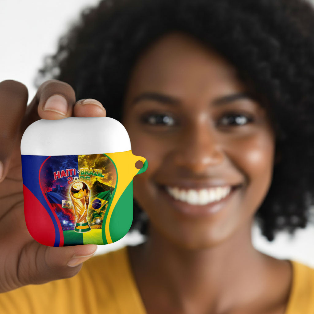 Brazil Haiti 2026 World Football AirPods Case Go For Glory
