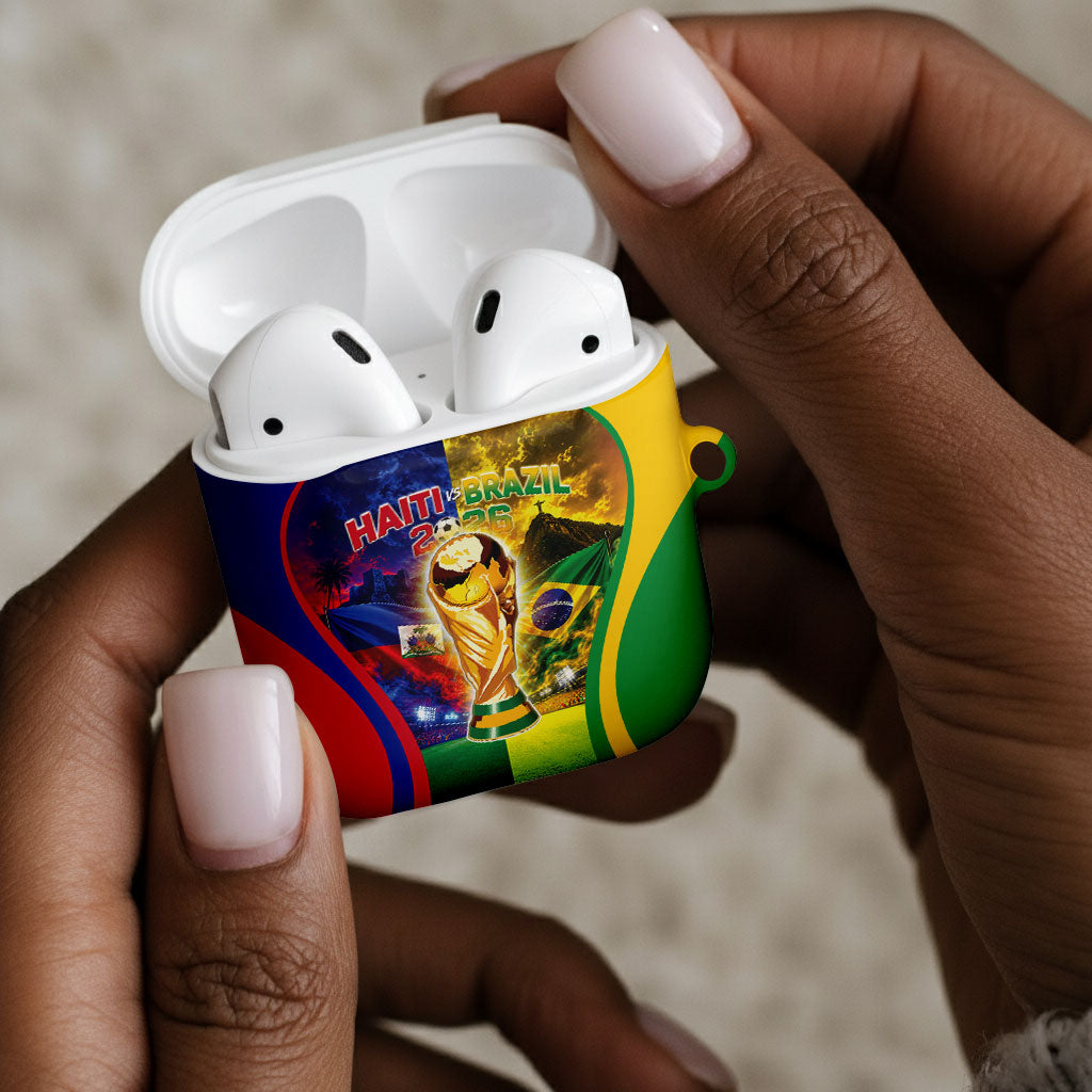 Brazil Haiti 2026 World Football AirPods Case Go For Glory