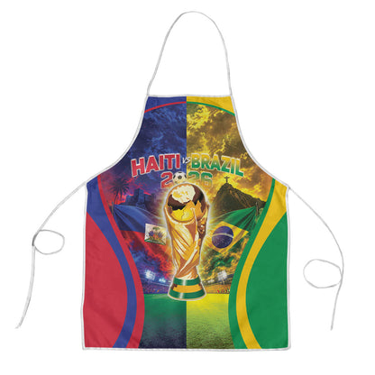 Brazil Haiti 2026 World Football Apron Go For Glory