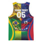 Custom Brazil Haiti 2026 World Football Basketball Jersey Go For Glory