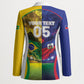 Custom Brazil Haiti 2026 World Football Blazer Go For Glory