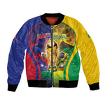Custom Brazil Haiti 2026 World Football Bomber Jacket Go For Glory