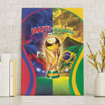 Brazil Haiti 2026 World Football Canvas Wall Art Go For Glory