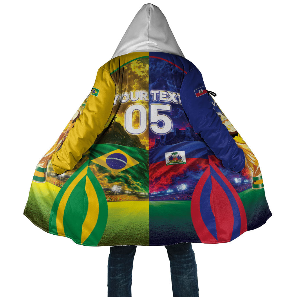 Custom Brazil Haiti 2026 World Football Cloak Go For Glory