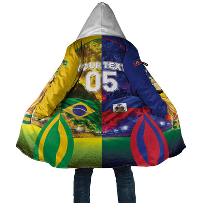 Custom Brazil Haiti 2026 World Football Cloak Go For Glory