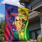 Brazil Haiti 2026 World Football Garden Flag Go For Glory