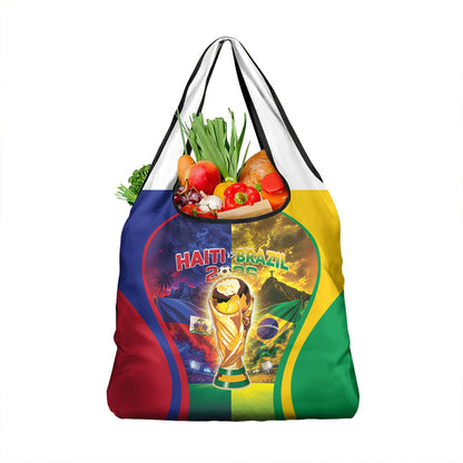 Brazil Haiti 2026 World Football Grocery Bag Go For Glory