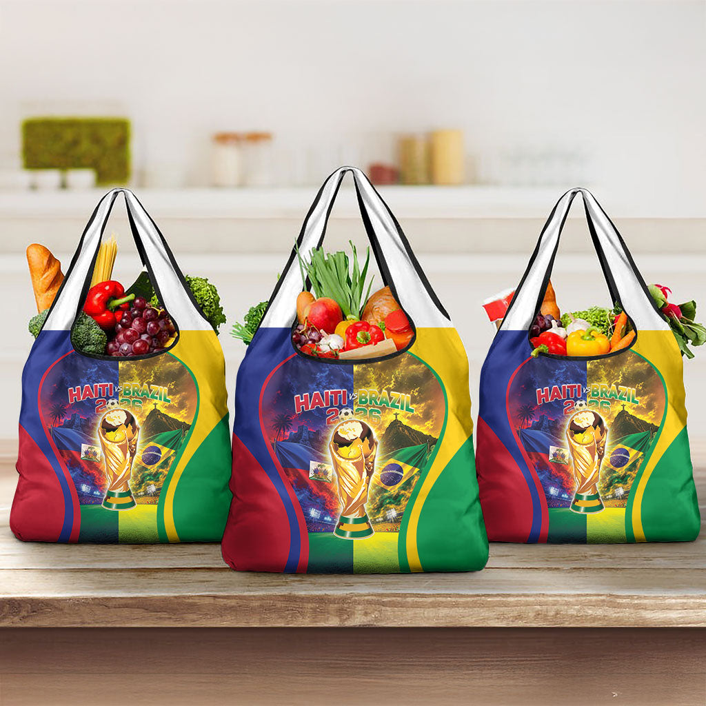 Brazil Haiti 2026 World Football Grocery Bag Go For Glory