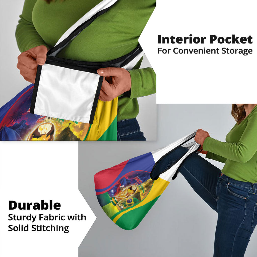 Brazil Haiti 2026 World Football Grocery Bag Go For Glory