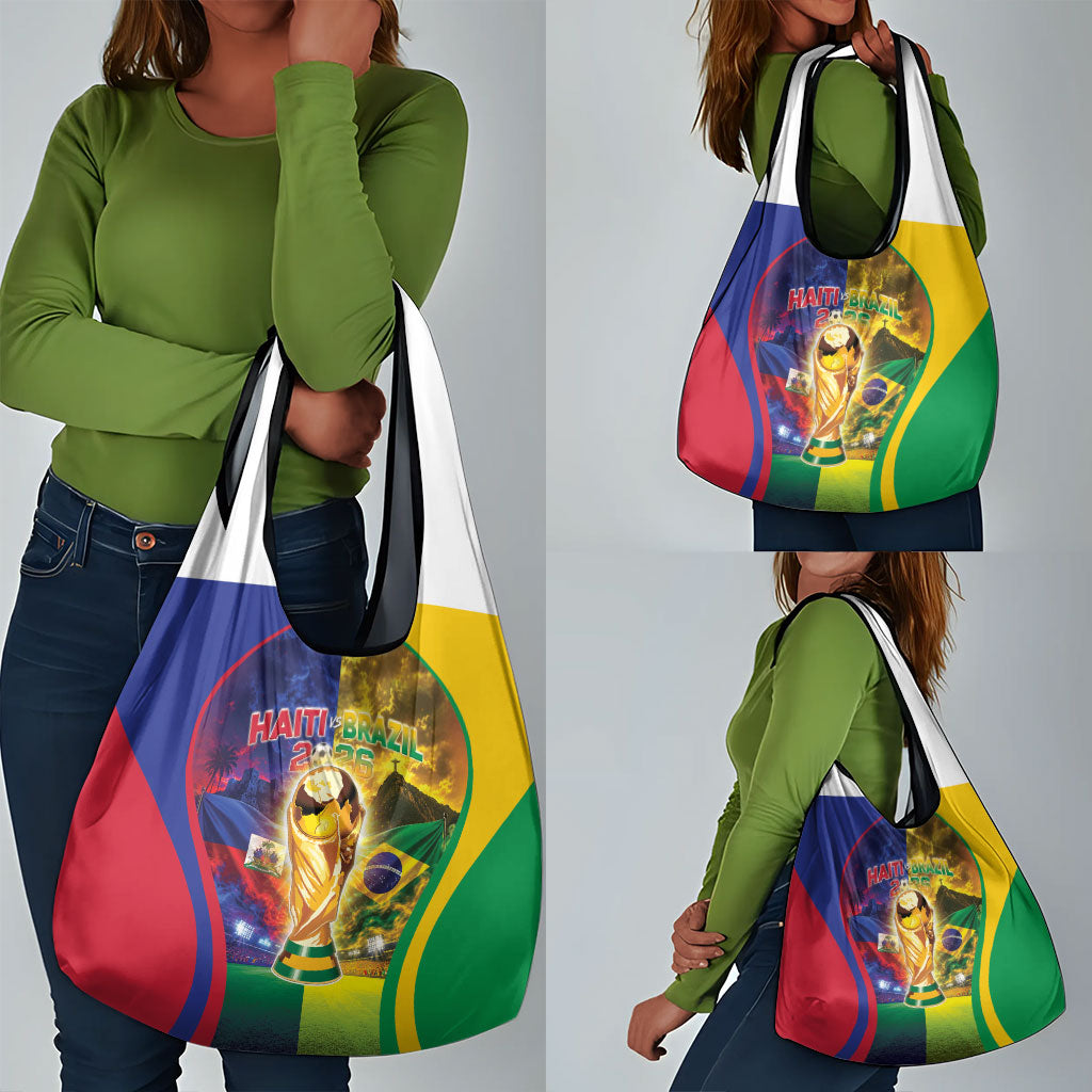 Brazil Haiti 2026 World Football Grocery Bag Go For Glory