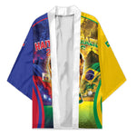Custom Brazil Haiti 2026 World Football Kimono Go For Glory