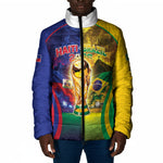 Custom Brazil Haiti 2026 World Football Padded Jacket Go For Glory