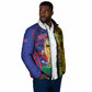 Custom Brazil Haiti 2026 World Football Padded Jacket Go For Glory