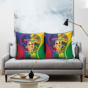 Brazil Haiti 2026 World Football Pillow Cover Go For Glory