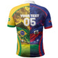 Custom Brazil Haiti 2026 World Football Polo Shirt Go For Glory