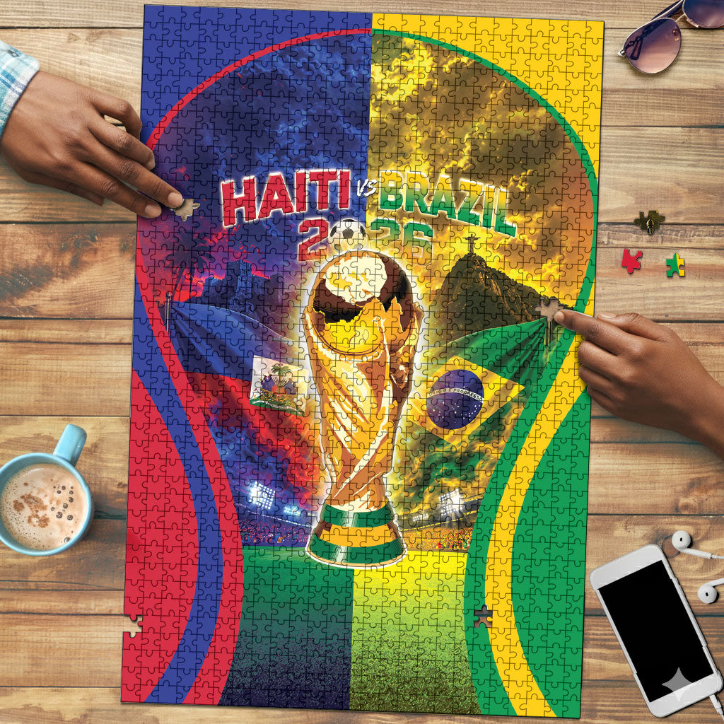 Brazil Haiti 2026 World Football Puzzle Go For Glory