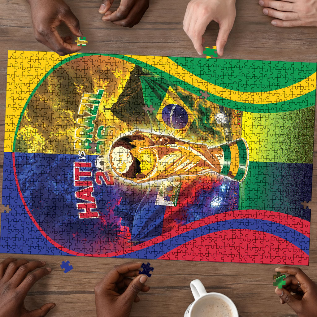 Brazil Haiti 2026 World Football Puzzle Go For Glory