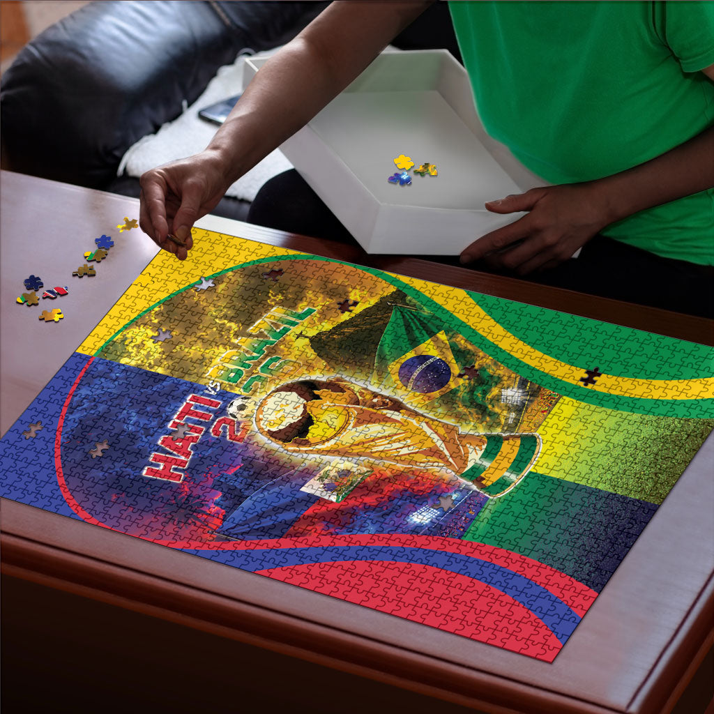 Brazil Haiti 2026 World Football Puzzle Go For Glory