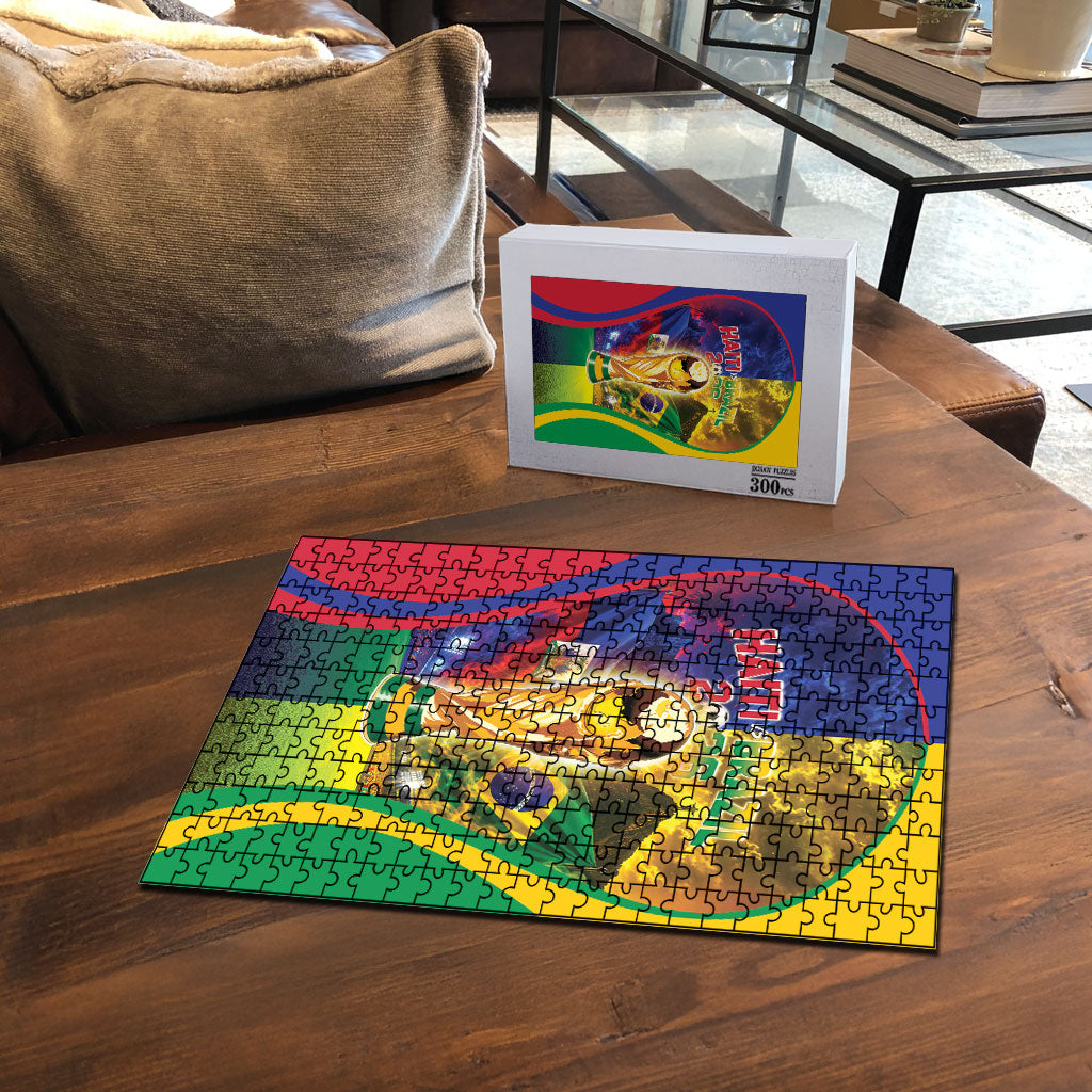 Brazil Haiti 2026 World Football Puzzle Go For Glory