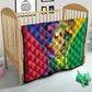 Brazil Haiti 2026 World Football Quilt Go For Glory