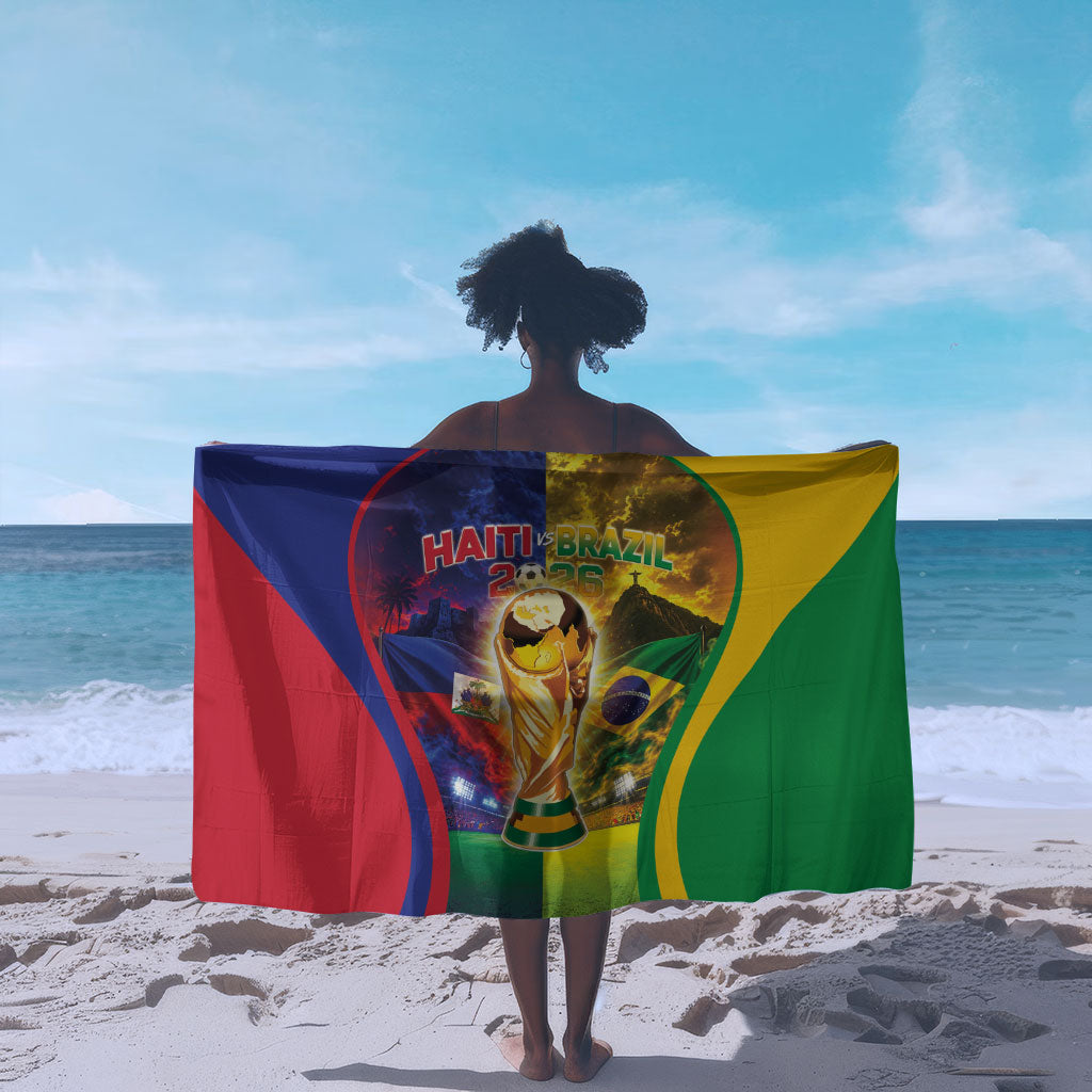 Brazil Haiti 2026 World Football Sarong Go For Glory