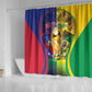 Brazil Haiti 2026 World Football Shower Curtain Go For Glory