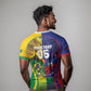Custom Brazil Haiti 2026 World Football T shirt Go For Glory