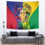 Brazil Haiti 2026 World Football Tapestry Go For Glory