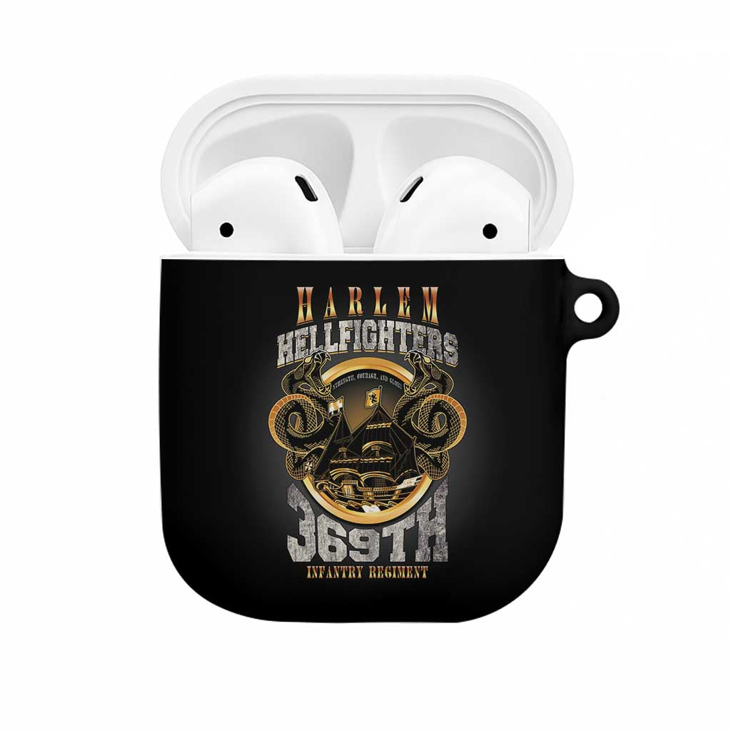 Never Forget Harlem Hellfighters AirPods Case Strength Courage And Glory