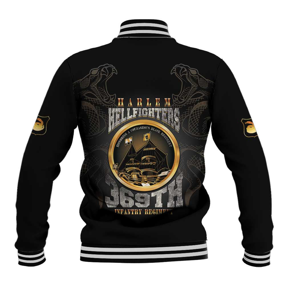 Never Forget Harlem Hellfighters Baseball Jacket Strength Courage And Glory