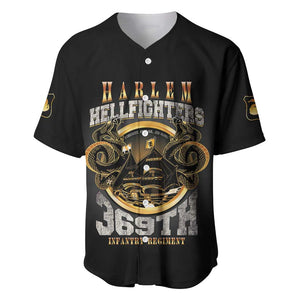 Never Forget Harlem Hellfighters Baseball Jersey Strength Courage And Glory