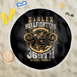 Never Forget Harlem Hellfighters Beach Blanket Strength Courage And Glory