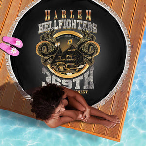 Never Forget Harlem Hellfighters Beach Blanket Strength Courage And Glory