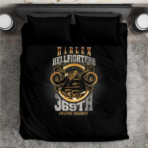 Never Forget Harlem Hellfighters Bedding Set Strength Courage And Glory