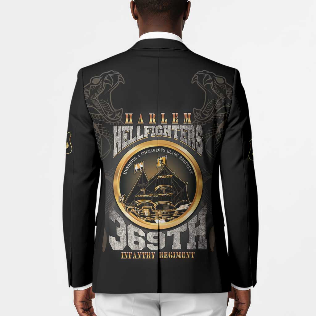 Never Forget Harlem Hellfighters Blazer Strength Courage And Glory