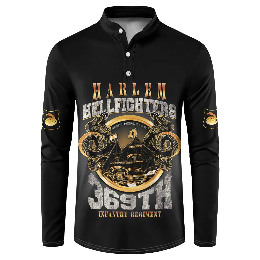 Never Forget Harlem Hellfighters Button Sweatshirt Strength Courage And Glory