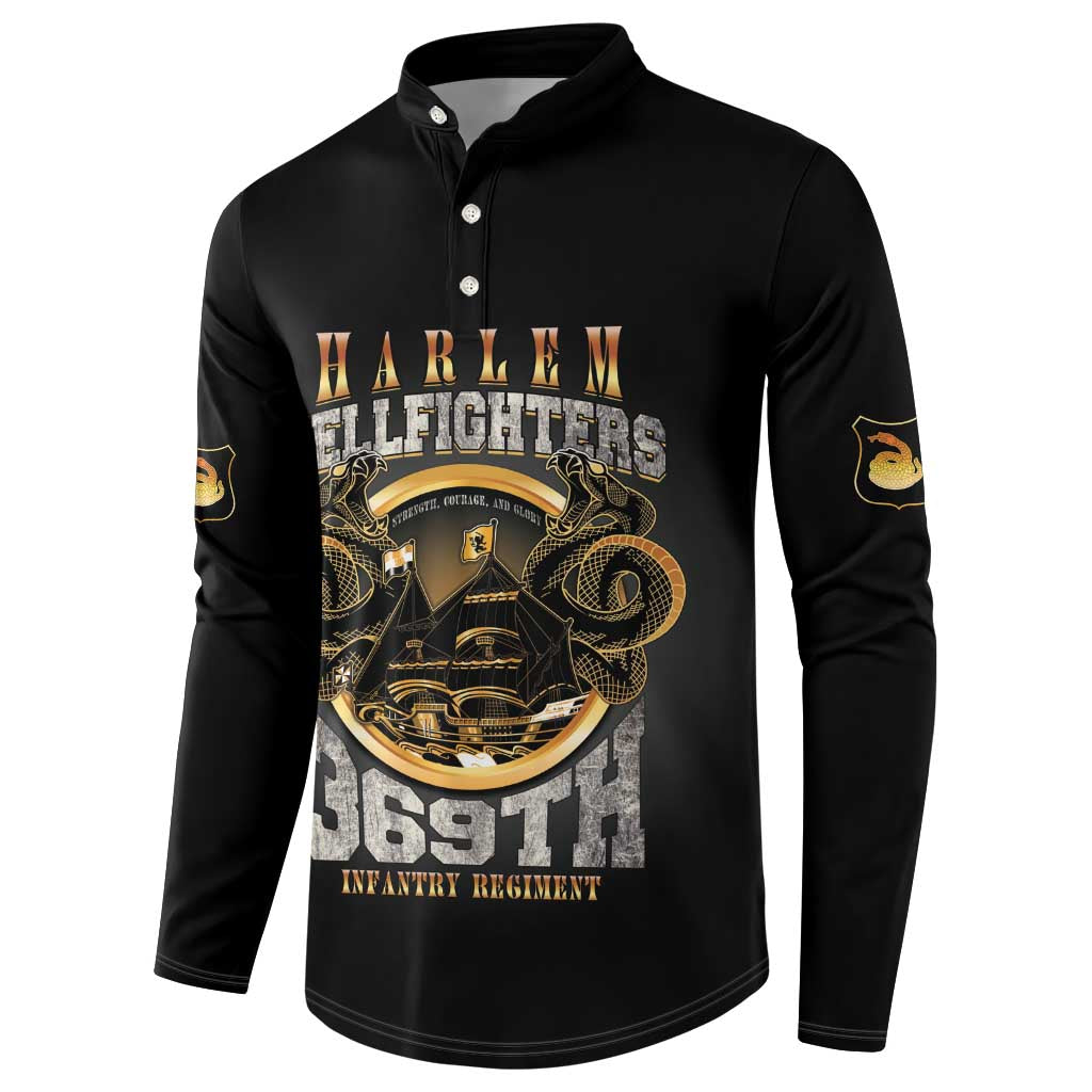 Never Forget Harlem Hellfighters Button Sweatshirt Strength Courage And Glory