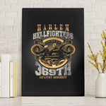 Never Forget Harlem Hellfighters Canvas Wall Art Strength Courage And Glory